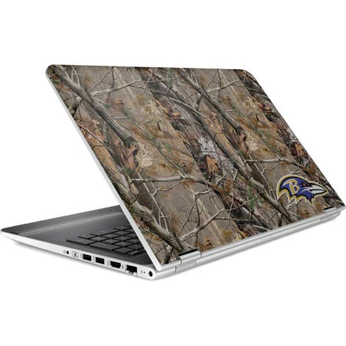 NFL Baltimore Ravens Realtree AP Camo HP Pavilion Skin